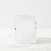 Baum der Liebe des Herzens Rosa Pastelfarben Mattglastasse (Mittel)