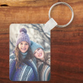 Baum der Liebe Niedlich bedeutsames Personalisiert Schlüsselanhänger (Rückseite)