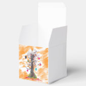 Baum der Liebe Orange Gefallen Geschenkschachtel (Geöffnet)