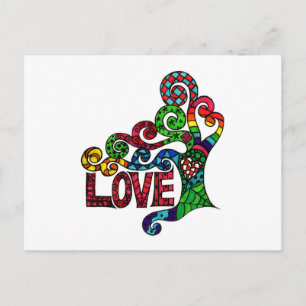 Baum der Liebe - Postkarte
