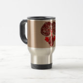 Baum der Liebe-Reise-Tasse Reisebecher (Vorderseite Links)
