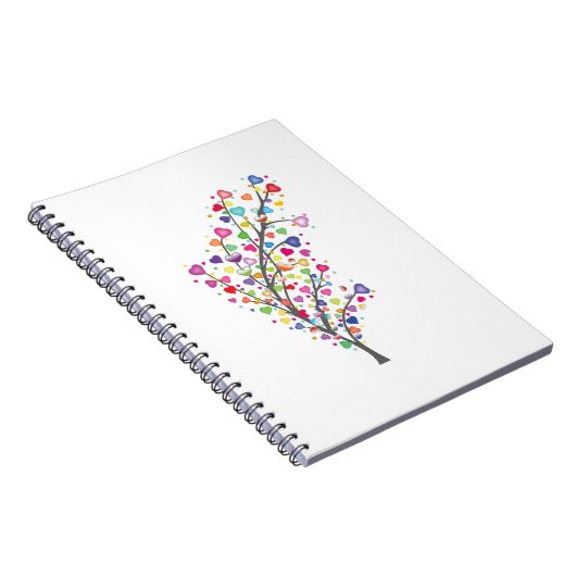 Baum der Liebe und Harmonie Notizblock (Rechte Seite)
