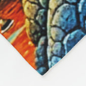 Baum der Liebe und Lebensgestaltung Fleecedecke (Ecke)