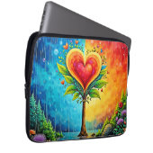 Baum der Liebe und Lebensgestaltung Laptopschutzhülle (Vorne Rechts)