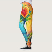Baum der Liebe und Lebensgestaltung Leggings (Links)