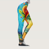 Baum der Liebe und Lebensgestaltung Leggings (Rechts)