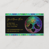 Baum der Rainbow Health Visitenkarte (Rückseite)