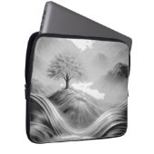 Baum der Ruhe, eine atemberaubende Verschmelzung d Laptopschutzhülle (Vorne Rechts)