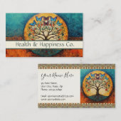 Baum der Schmetterlinge des Lebens Visitenkarte (Vorne/Hinten)