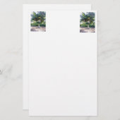 Baum der Schreibwaren der Weisheit Briefpapier (Vorne/Hinten)