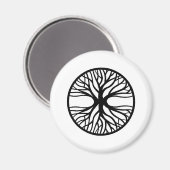 Baum der Tattoo Magnet (Vorderseite/Rückseite)