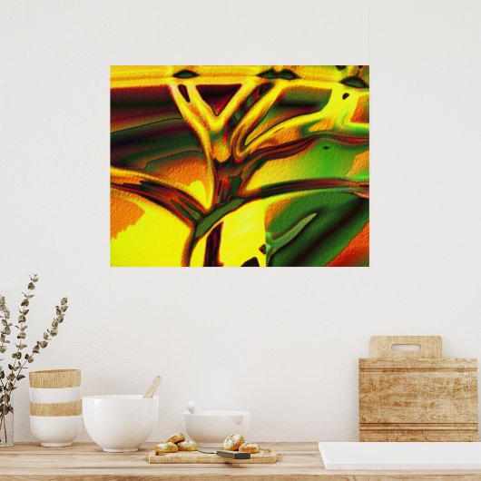 Baum der Trance Poster (Küche)