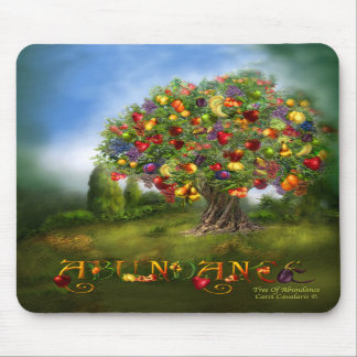 Baum der Überfluss-Kunst Mousepad