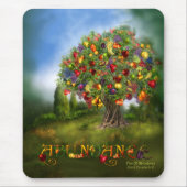 Baum der Überfluss-Kunst Mousepad (Vorne)