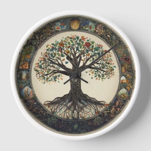 Baum der Uhr (Vorderseite)