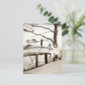 Baum der Vergangenheit Postkarte (Stehend Vorderseite)