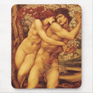 Baum der Vergebung, Sir Edward Coley Burne-Jones Mousepad