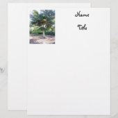 Baum der Weisheit-Briefkopf Briefbogen (Vorne/Hinten)