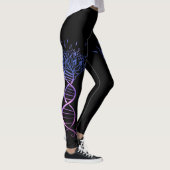 Baum des DNA-Strangs Genealogie Leggings (Rechts)