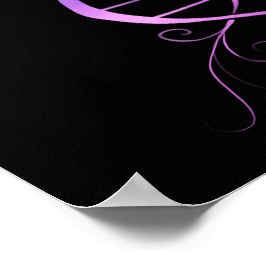 Baum des DNA-Strangs Genealogie Poster (Ecke)