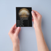 Baum des ewigen Lichts | Tree of Life Design Flyer (Gruppe)