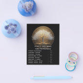 Baum des ewigen Lichts | Tree of Life Design Flyer (Einzeln)