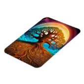 Baum des flexiblen Magneten des Lebens Magnet (Linke Seite)