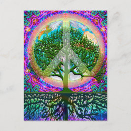 Baum des Friedens Postkarte
