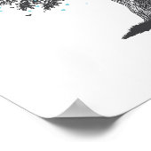 Baum des Gedenkens für den Verlust des Vaters Poster (Ecke)