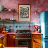 Baum des Herzinfarktes Wachstum - Lebendige Liebe Poster