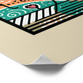 Baum des Herzinfarktes Wachstum - Lebendige Liebe Poster (Ecke)