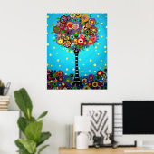 BAUM DES HOFFNUNGSLEBENS POSTER (Heimbüro)