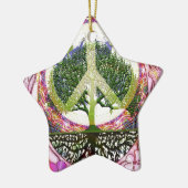 Baum des Leben-Atems des Lebens Keramik Ornament (Links)