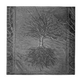 Baum des Leben-Chroms Fliese (Vorderseite)