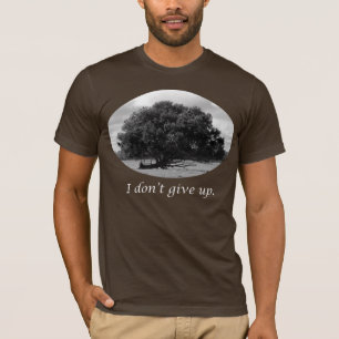 Baum des Leben-Dunkelheit farbigen T - Shirt