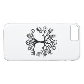 Baum des Leben-Friedens Case-Mate iPhone Hülle (Rückseite (Horizontal))