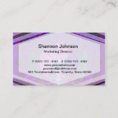 Baum des Leben-Herzens Visitenkarte (Rückseite)