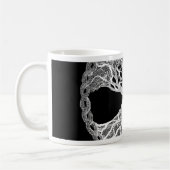 Baum des Leben-Kreises des Lebens Kaffeetasse (Links)