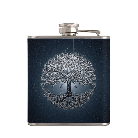 Baum des Leben-Nova-Sternes durch Amelia Carrie Flachmann (Rückseite)