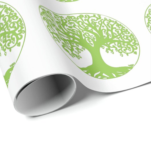 Baum des Leben-Packpapiers Geschenkpapier (Rolleneckpunkt)