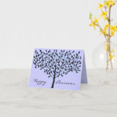 Baum des Leben-Passahfests Karte (Gelbe Blume)