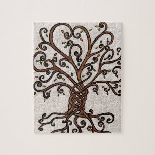 Baum des Leben-Puzzlespiels Puzzle