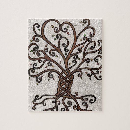 Baum des Leben-Puzzlespiels Puzzle (Vertikal)