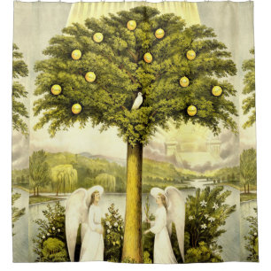 Baum des LebenDuschvorhangs Duschvorhang