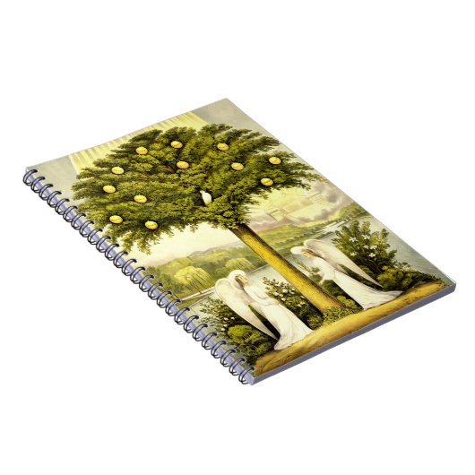 Baum des Lebennotizbuches Notizblock (Rechte Seite)