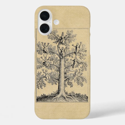 Baum des Lebens als Philosophie Case-Mate iPhone Hülle (Rückseite)