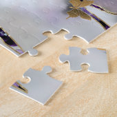 Baum des Lebens - Amethyst und Schmetterlinge Puzzle (Seite)