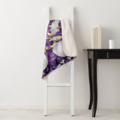 Baum des Lebens - Amethyst und Schmetterlinge Sherpadecke (Beispiel)