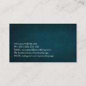 Baum des Lebens - Aquarell Visitenkarte (Rückseite)