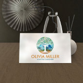 Baum des Lebens - Aquarell Visitenkarte